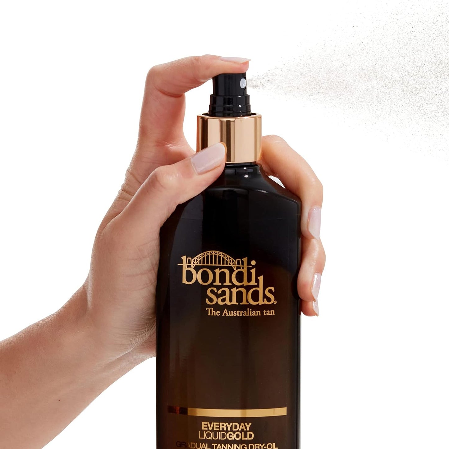 Liquid Gold Coconut Scent Gradual Tanning Dry Oil 270 Ml